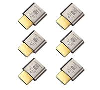 FUERAN hdmi dummy plug emulatore display fantasma senza testa Premium in alluminio per PC (Adatto per headless-1920x1080 Nuovo 4RD@60Hz) (2K-6P)