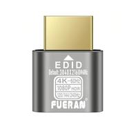 FUERAN HDMI Dummy Plug,Virtual Display Emulatore, Displayport Dummy Plug Headless Display Adapter (4K60Hz-1P (default2160)