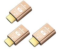 FUERAN Hdmi Edid Emulatore Passthrough Eliminato Emulatore Adattatore di terza generazione Lavora con Mac Thunderbolt a HDMI Interruttori/Extender/Ricevitore AV/Video Splitter 4K,3840x2160@60Hz-3p