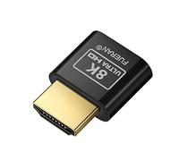 FUERAN Nuovo 3RD HDMI Plug Headless Ghost Display Emulatore Premium Alluminio PC 8K @ 60Hz (7680 × 4320-60Hz) 1 confezione