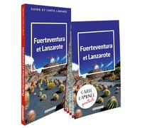 Fuerteventura et Lanzarote: Avec 1 carte laminée 1/310 000
