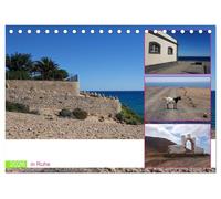 Fuerteventura in Ruhe (Tischkalender 2026 DIN A5 quer), CALVENDO Monatskalender: Meditative Ruhe und klare Kontraste begleiten den Blick über die Sonneninsel Fuerteventura.