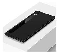 fUfIzU Caricabatterie Portatile Power Bank 100000Mah, Batteria Esterna per Telefono Cellulare con 2 Uscite E 2 Ingressi E Display LCD Powerbank Compatibile con Tablet Smartphone E Altro,Nero