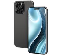 FufoneUS Display falso giocattolo cellulare metallico modello replica non funzionante 1:1 telefono per Phone 15 Pro Max giocattolo falso cellulare (Fur 15 Pro Max schermo a colori nero)