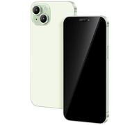 FufoneUS Display falso giocattolo telefono cellulare modello metallico replica non funzionante 1:1 telefono per Phone 15 Plus giocattolo falso cellulare (per 15 Plus schermo verde nero)