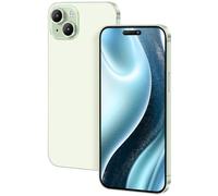 FufoneUS Display falso giocattolo telefono cellulare modello metallico replica non funzionante 1:1 telefono per Phone 15 Plus falso giocattolo cellulare (per 15 Plus schermo a colori verde)