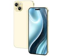 FufoneUS Display falso giocattolo telefono cellulare modello metallico replica non funzionante 1:1 telefono per Phone 15 Plus falso giocattolo cellulare (per 15 Plus schermo a colori giallo)