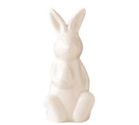 FUFRE Coniglietti pasquali, 2025, decorazione pasquale, coniglietto pasquale in ceramica, decorazione moderna, decorazione da tavolo, Pasqua, decorazione interna, coniglietto pasquale che tiene le