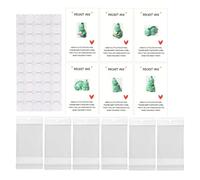 fufupaw Pocket Hug tedesco, dinosauro fai da te, 6 dinosauri 6 carte 6 sacchetti OPP 1 colla a punti, supporto emotivo, famiglia, relazione a distanza, scuola