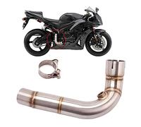 Fuga Di Scarico Per Motocicletta Modifica Tubo Collegamento Cat Delete Eliminator Enhanced Slip-on Per CBR600RR F5 2005 2006 2007 2008 2009 2010 2011-2019
