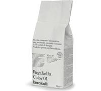 Fugabella Color 01 Fugante Ibrido in Resina Cemento Decorativo per La stuccatura di Piastrelle Mosaici e Marmi 3 Kg - Kerakoll