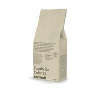 Fugabella color 25 Fugante Ibrido in Resina Cemento Decorativo per La stuccatura di Piastrelle Mosaici e Marmi 3 Kg - Kerakoll
