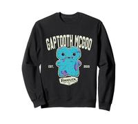 Fuggler Gaptooth McGoo Laboratory Misfits College Sports Felpa