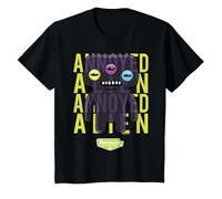 Fuggler infastidito Alien Black Laboratory Misfits Bambini Maglietta