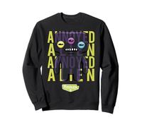 Fuggler infastidito Alien Black Laboratory Misfits Felpa