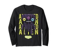 Fuggler infastidito Alien Black Laboratory Misfits Maglia a Manica