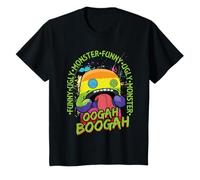 Fuggler Oogah Boogah Rainbow Laboratory Misfits per Bambini Maglietta