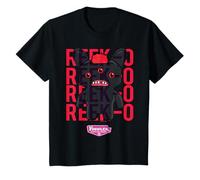 Fuggler Reek-O Nero Peloso Fuggs Bambini Maglietta