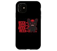 Fuggler Reek-O Nero Peloso Fuggs Mostro Testo Custodia per iPhone 11