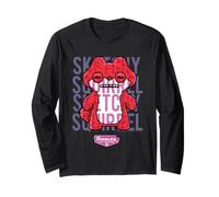 Fuggler Sketchy Squirrel Red Snuggler Maglia a Manica