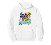 Fuggler Squidge Fugg Life Graffiti - Bomboletta Spray Felpa con Cappuccio