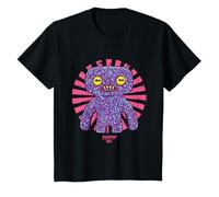 Fuggler Squidge Laboratory Misfits Retro Giapponese Testo Bambini Maglietta