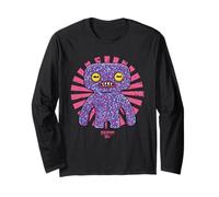 Fuggler Squidge Laboratory Misfits Retro Testo Giapponese Maglia a Manica