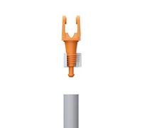 FUGINATOR® Adattatore a vite per tubi arancioni - Pulizia delle fughe anche per punti difficili da raggiungere