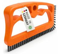 FUGINATOR® - Spazzola per la pulizia delle fughe di bagno, WC, cucina, ecc., pratica spazzola per la pulizia di fughe e piastrelle di pareti e pavimenti