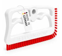 Fuginator Spazzola Brevettata per Fughe e Piastrelle di Bagno, WC, Cucina | Made in Germany - Manico ergonomico - Setole dure a lunga durata - spazzola sottile per fughe, angoli e fessure difficili