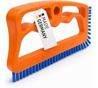 Fuginator Spazzola Brevettata per Fughe e Piastrelle di Bagno, WC, Cucina | Made in Germany - Manico ergonomico - Setole dure a lunga durata - spazzola sottile per fughe, angoli e fessure difficili