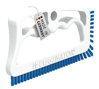 Fuginator Spazzola Brevettata per Fughe e Piastrelle di Bagno, WC, Cucina | Made in Germany - Manico ergonomico - Setole dure a lunga durata - spazzola sottile per fughe, angoli e fessure difficili