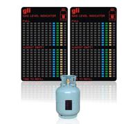 FUGLUS 2 x bombole di gas, indicatore di livello di riempimento, indicatore di gas magnetico, indicatore di gas per gas propano, casa, camper, bombole di gas butano