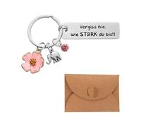 FUGLUS regali incoraggianti per le migliori amiche, portachiavi incisi con il messaggio Non dimenticare, ti amo e regali di compleanno e di Natale per mamme, sorelle e colleghe.