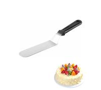 FUGLUS Spatole per Pasticceria,1 Pezzi in Acciaio Inox per Glassa - Set con Coltello Paletta Angolato, Spatola Dritta e Tavolozza Argenté Riutilizzabile per Pasticcini e Crème