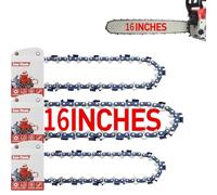 FuGuiB 16 Pollici Catena Motosega,0.325"LP 1,3 mm 67 maglie 40 cm Catene Per Motosega In Confezione Da 3,Catena Di Ricambio Per Motosega, Compatibile con Stihl 026, 029, MS 260, MS 261