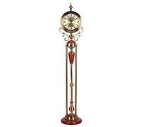 FUHAI-666 Orologio da tribuna da Pavimento Orologi da Terra retrò, Orologio da scrivania Muto/Orologio da tribuna, Orologio a Colonna Romana/Orologio a Pendolo in Resina Orologio da Soggiorno