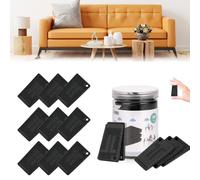 Fuhesgu 38 Pezzi Cunei per Mobili, 5x3cm Spessori Regolabili per Mobili Zeppe in Plastica per Livellatori Flessibili Cunei in Gomma Fermaporta Antiscivolo per Stabilizzare e Livellare Tavoli, Sedie