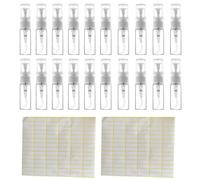 Fuhjythy 100 Pezzi 3 Ml Flacone Piccolo Imballaggio Cosmetico Atomizzatore Bottiglie di Profumo Contenitore Liquido Atomizzante per I Viaggi