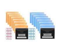 Fuhjythy 16 Pezzi di per Timbri e Fustelle e Foglio Magnetico - Set di Conservazione per Fustelle per Tagliare, Creare Album di Ritagli e Conservare Fustelle Artigianali