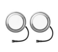 Fuhjythy 2 Pack Lampadine A LED per Cappa da Cucina, Luce per A Incasso, Lampadine Sostitutive per Cappa, Luce Mobile per Cucina.