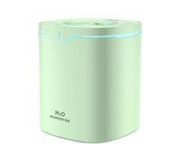 Fuhjythy 2L Grande Capacità Doppio Umidificatore Umidificatore A Fredda Funzionamento Silenzioso, Controllo 'Umidità per Casa e Ufficio