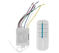 Fuhjythy 4 modo luce della lampada digitale fili 'interruttore di ON/OFF 220V