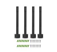 Fuhjythy 4 Pack String Light Pole Lampadario Autoportante Pole Garden Fairy Lamp Fixing Rod Holder Freestanding Regolabile Facile da Installare Forniture da Esterno