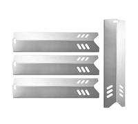 Fuhjythy 4 Pezzi Piastre di Pezzi di Ricambio per Grill per Parti di Grill Esperti Tende di Parti di Grill Bruciatore Grill