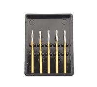 Fuhjythy 5 Pezzi di Frese In Carburo di Tungsteno -Z per Endodonzia, Taglio Osseo FG da 1,6 mm A 25 Mm.