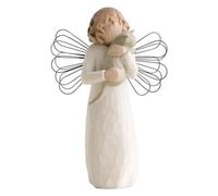 Fuhjythy Abbracciando la Mia Felicità Decorazione da Tavolo in Resina Ornamento Figura Simpatia Regalo Commemorativo per Animali Domestici Ornamento Regalo Artigianale D
