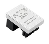 Fuhjythy Adattatore di Alimentazione GPU per Schede Grafiche Connettore con Rotazione a U di 180 Gradi 12 + 4P da 16P a 16P per Scheda Telaio Desktop Wire-C