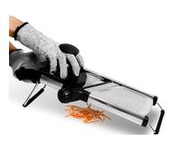 Fuhjythy Affettatrice Mandolina Regolabile, Grattugia In Acciaio per, Pomodori, Cipolle, Efficiente Strumento da Cucina