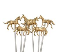 Fuhjythy Agitatore per Bevande, Bastoncino per Agitatore per Bevande, Adatto per Bevande al Caffè, Feste, Bar, Matrimoni, 6 Pezzi